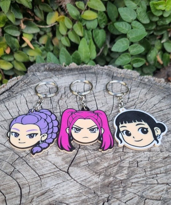 Producto - Llaveros Guerreras k-pop (Huntrix)