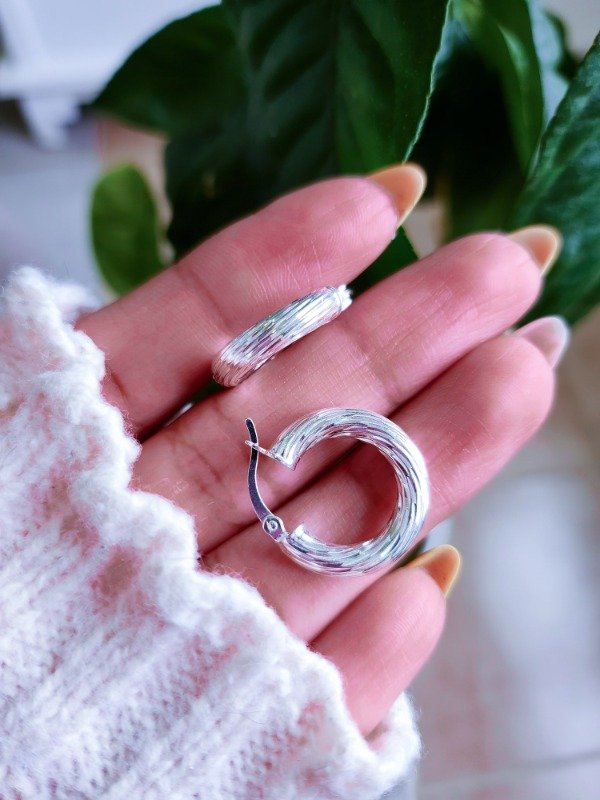 Producto - Argollas Lisa 2cm PL