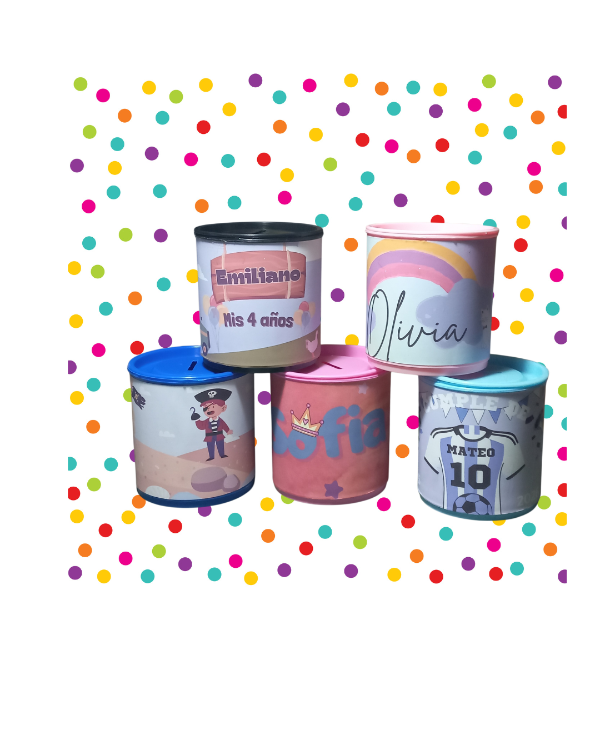 Producto - Alcancias porta sorpresitas de cumpleaños - 1