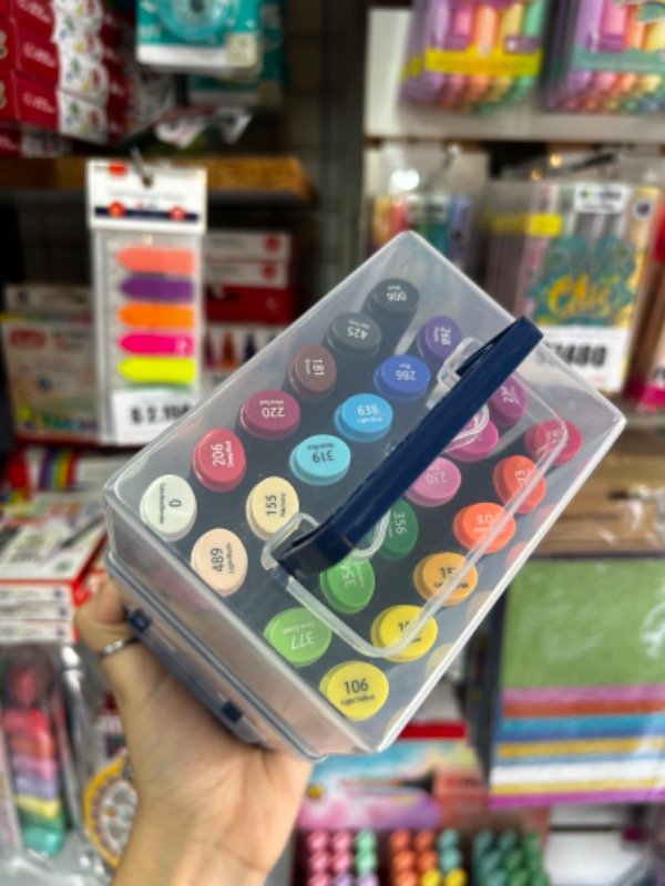 Producto - Marcadores Sketch permanentes doble punta bruts y biselada -mooving