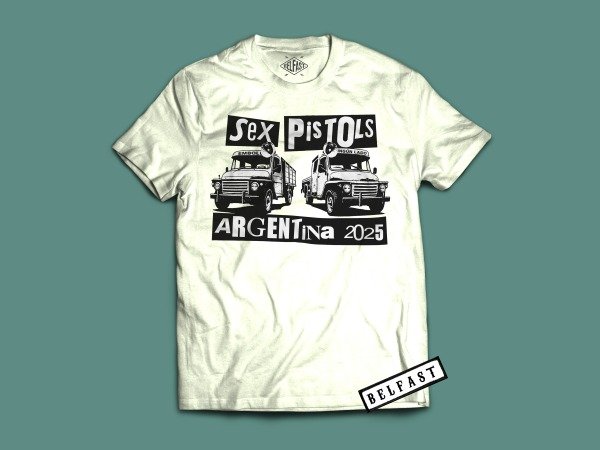 Producto - remera sex pistols argentina 2025 x belfast byn wh