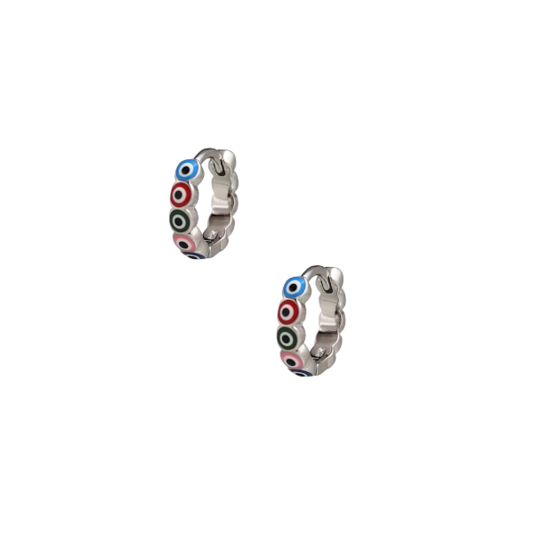 Producto - Aros Plata 925 Ojo Turco