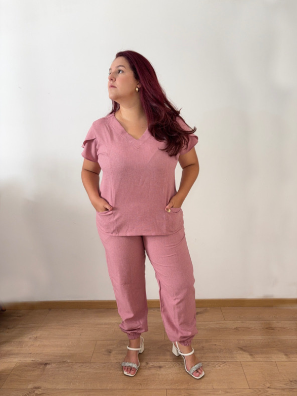 Producto - Ambo Cilia Rosa Viejo