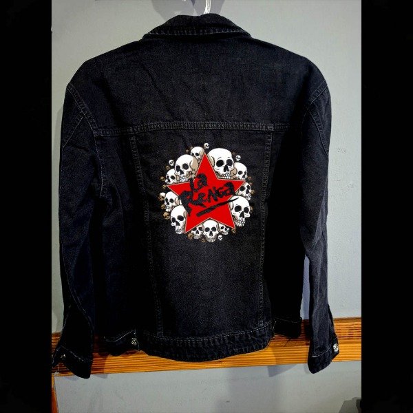 Producto - CAMPERA DE JEAN LA RENGA ESTRELLA DE LA MUERTE