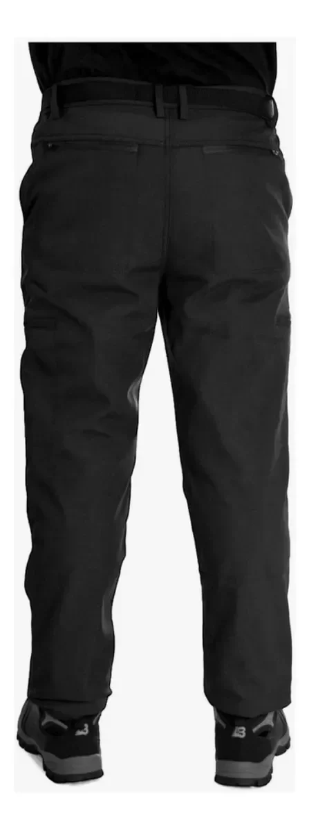 Pantalon Soft Shell Liviano Elt 8259 Negro — imagen 3