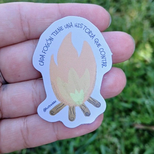 Producto - Sticker - Fogón