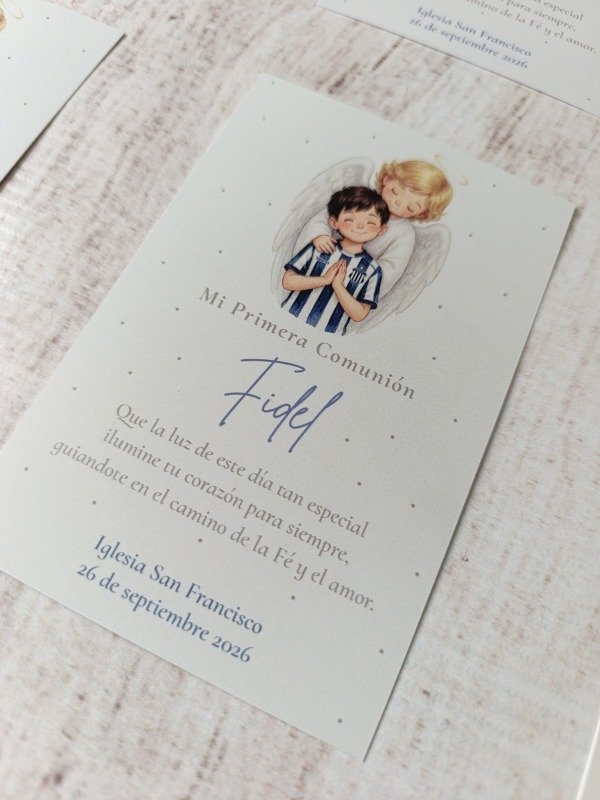 Producto - Tarjeta Bautismo [Modelo Talleres] - 1