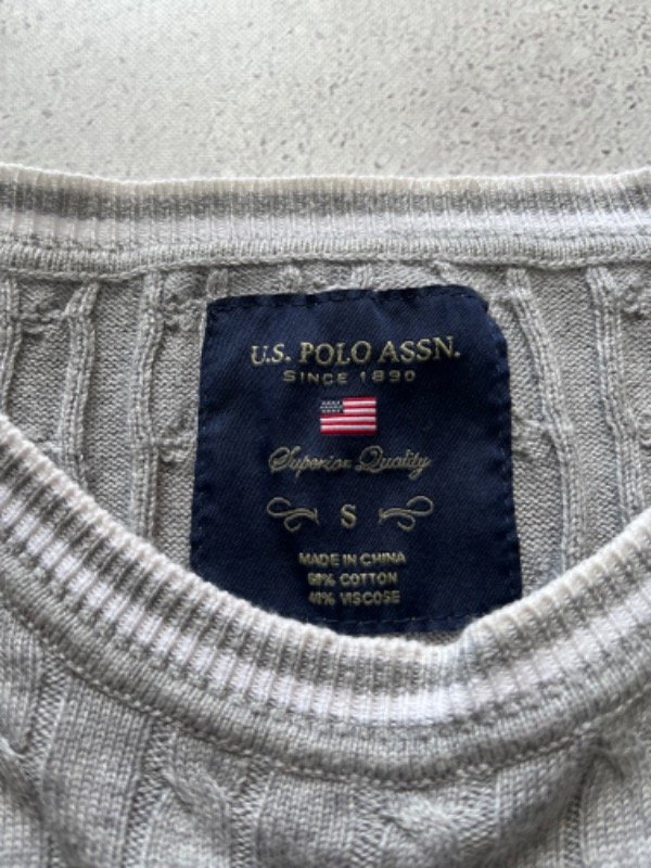 Producto - Sweater Polo U.S gris - 6
