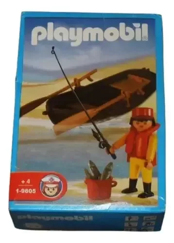 Producto - Playmobil 19605 Set De Pescador Y Bote