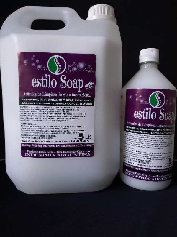 Producto - Desinfectante Germicida/Bactericida