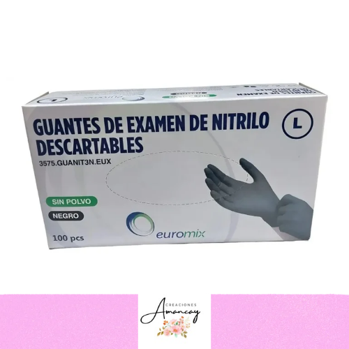 Producto - GUANTES DE NITRILO X 100 L
