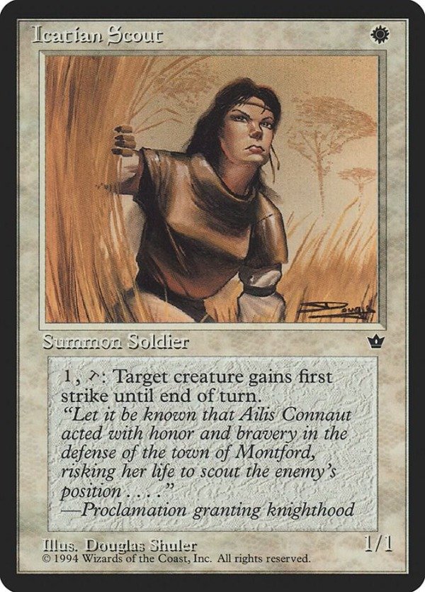 Producto - Icatian Scout Shuler  Fallen Empires