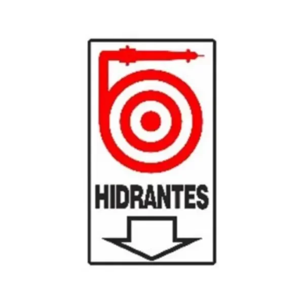 Producto - cartel hidrante