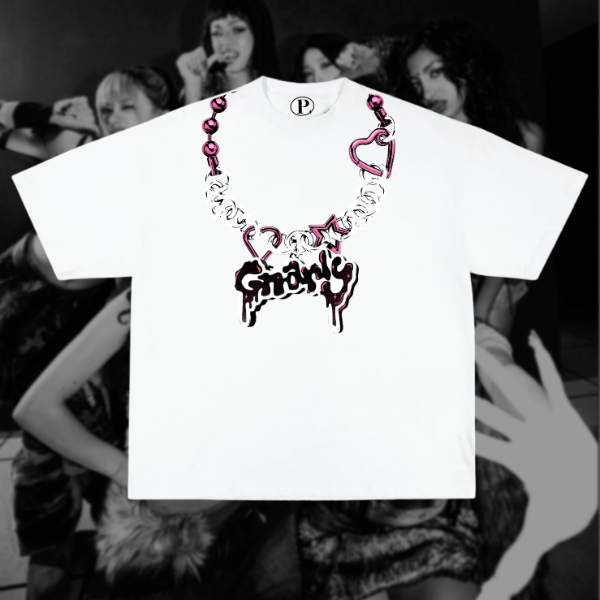Baby tee gnarly pink