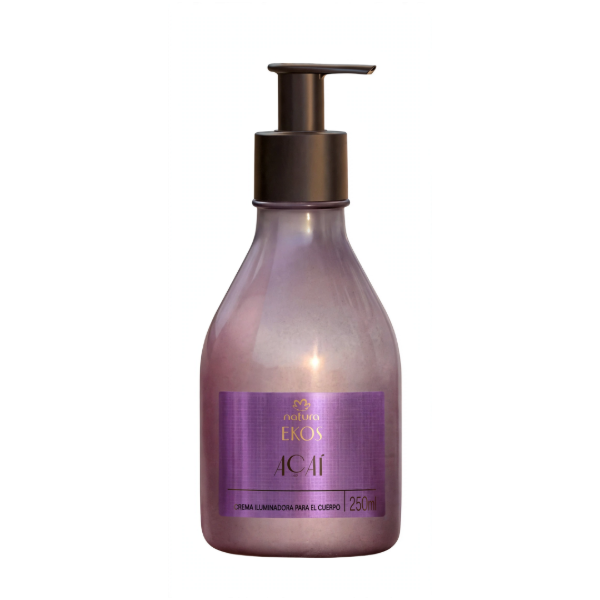 Producto - Crema Hidratante Iluminadora Ekos Acaí 250ml