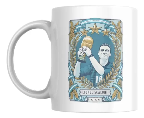 Producto - taza - seleccion estampita scaloni