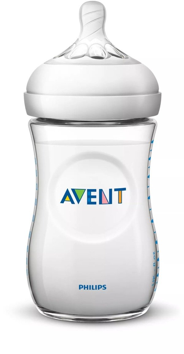 Producto - Mamadera Natural para bebés 260ml. AVENT. 1m+