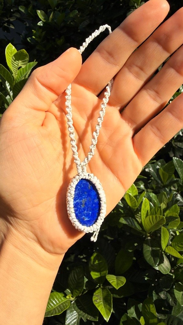 Producto - Collas Amuleto Lapislázuli - Conexión