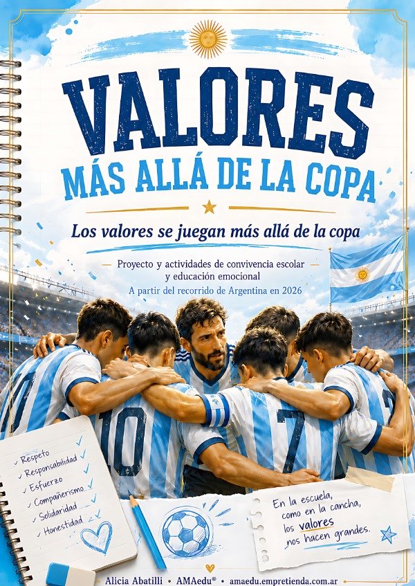 Producto - VALORES MÁS ALLÁ DE LA COPA (Mundial y Convivencia Escolar)