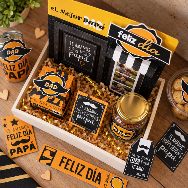 Producto - Taller de Bandeja para Papá BarberShop Desayuno (Formato A4 Digital) - 3