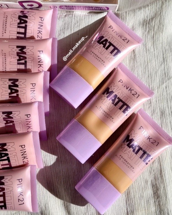 Producto - Base liquida efecto matte PINK 21 - 1