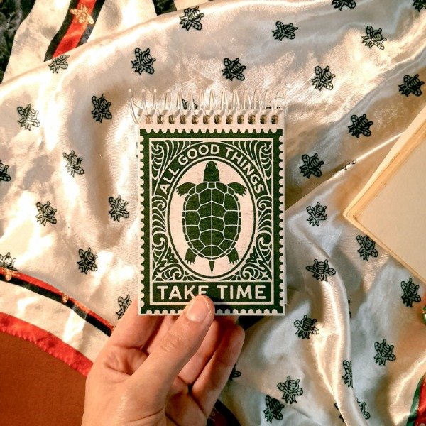Producto - Libreta a7 - "Tortuga"