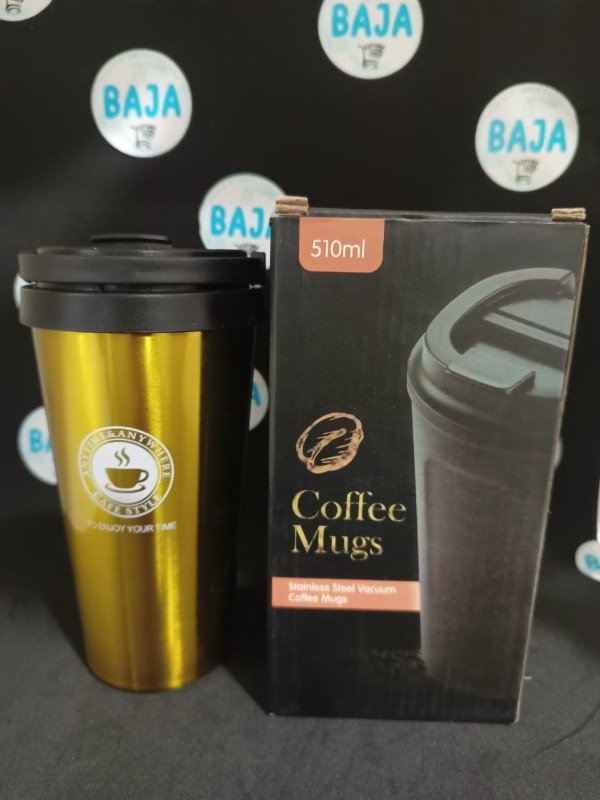 Producto - Vaso Jarro Mug Coffe Termico Acero Inox Involcable 510 Ml