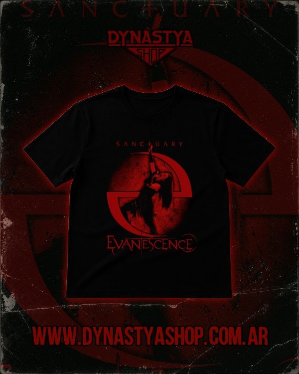 Producto - Remera manga corta - Evanescence - Sanctuary