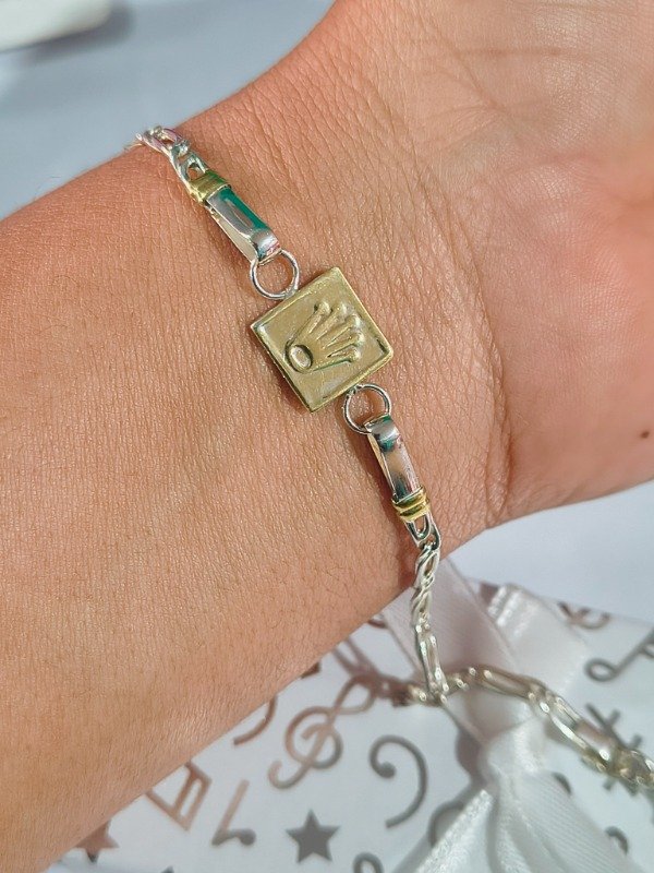 Producto - Pulsera Rolex plata y oro