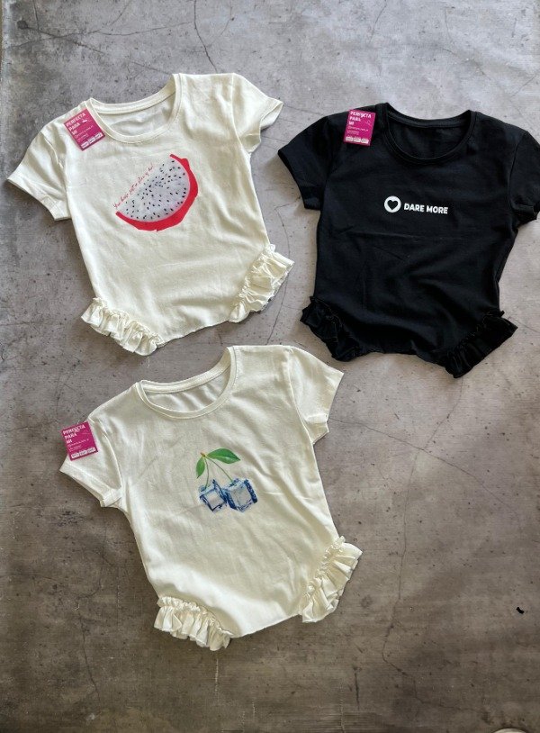 Producto - BABY TEE VOLADOS