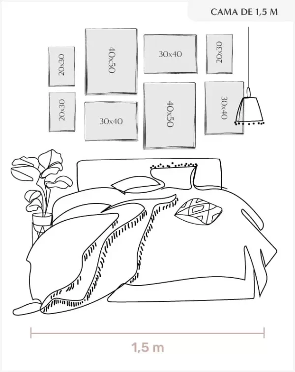 Producto - Tips para colocar tus cuadros en dormitorio - 6