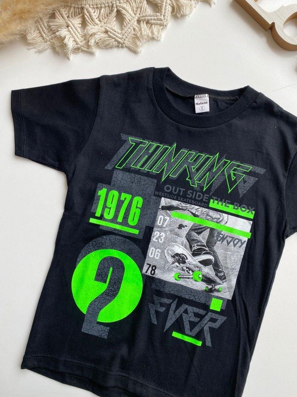 Producto - Remera Manga Corta " THINKING" - COD 863