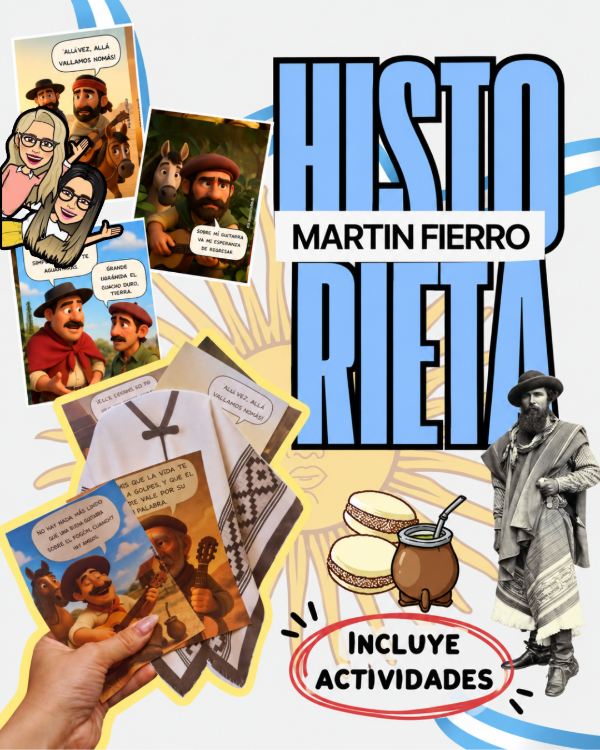 Producto - HISTORIETA ANIMADA MARTÍN FIERRO