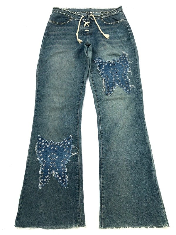 Producto - Oxford jeans Eyelet Butterflies - 1