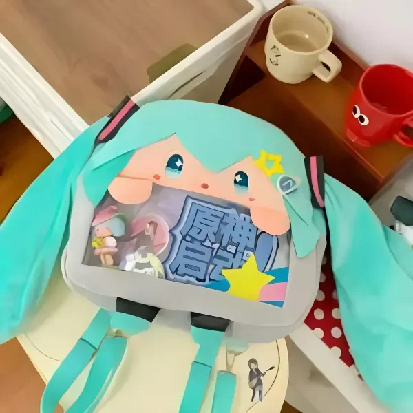 Producto - Mochila Hatsune Miku Anime Kawaii Peluche