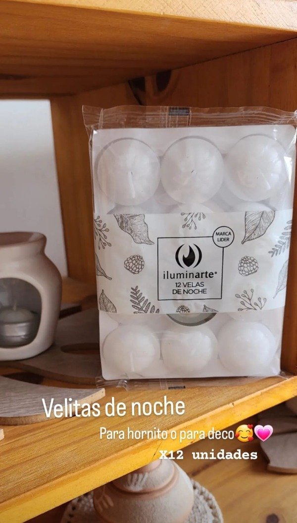 Producto - VELAS DE NOCHE X12