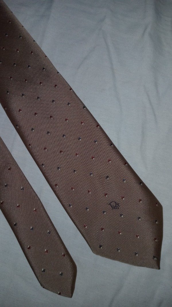 Producto - Dior vintage AOP mashrooms tie. - 3