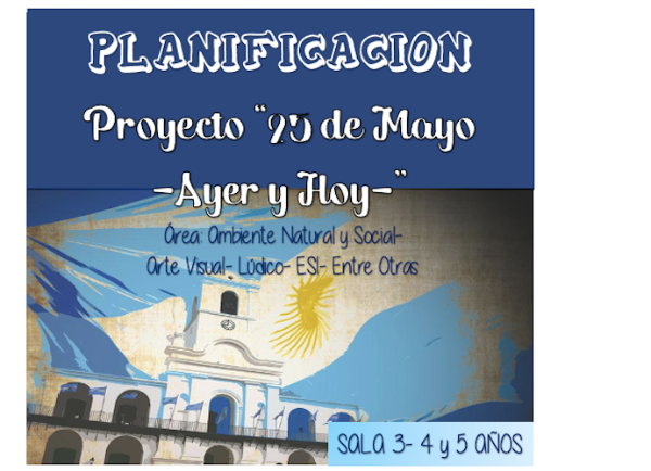 Producto - Proyecto 25 de Mayo - Ayer y Hoy-