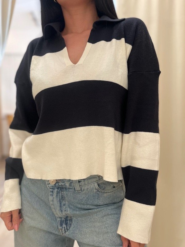 Producto - Sweater chomba rayado - 3