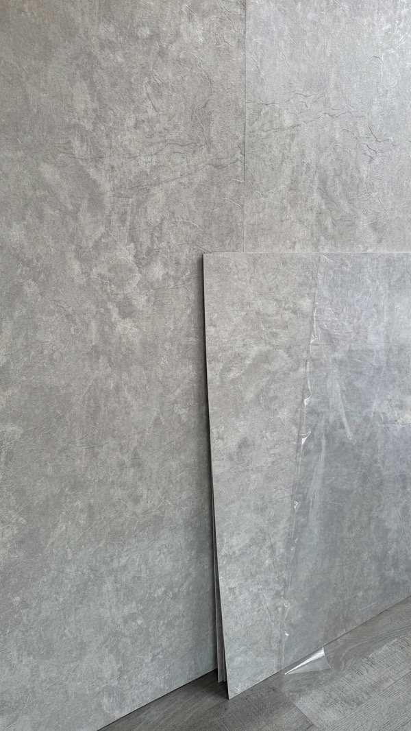 Producto - Placa de PVC Simil Mármol Color Concreto