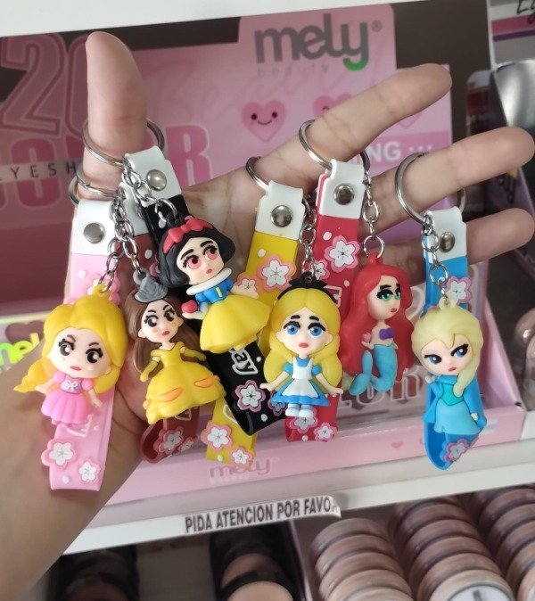 Producto - Llaveros de princesas