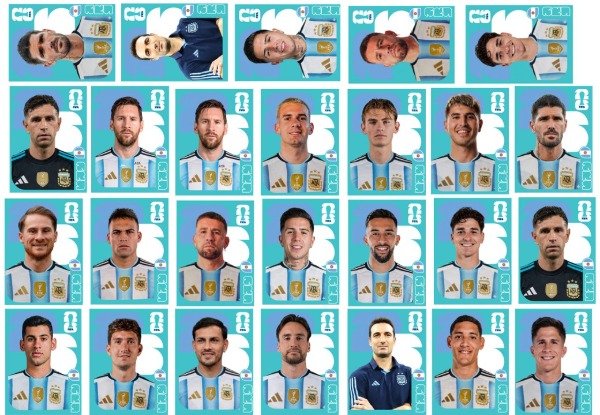 Producto - LAMINA COMESTIBLE ARGENTINA FIGURITAS MUNDIAL 2026