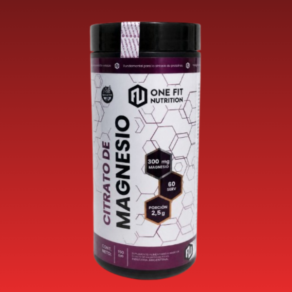 Producto - Citrato de Magnesio 150gs. ONE FIT NUTRITION