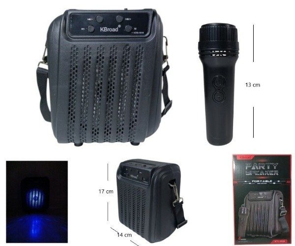 Producto - Parlante Bluetooth con Micrófono KTS 1916