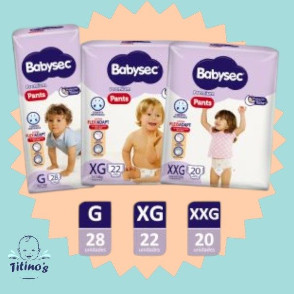Producto - Pañales Pants Babysec x2 uni