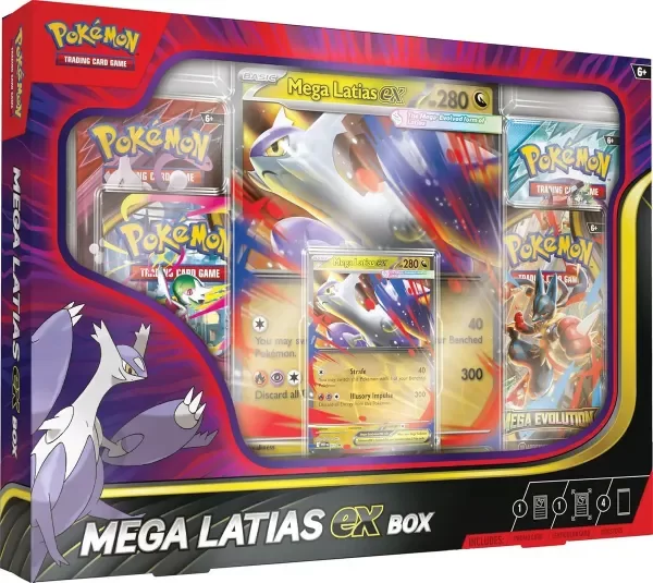 Producto - Caja Mega Latias Ex - Inglés - Pokemon TCG