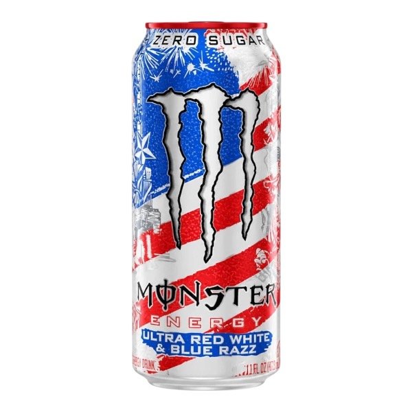 Producto - Monster Ultra Red White and Blue Razz 473ml