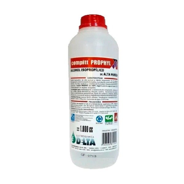 Producto - ALCOHOL ISOPROPILICO X LTS