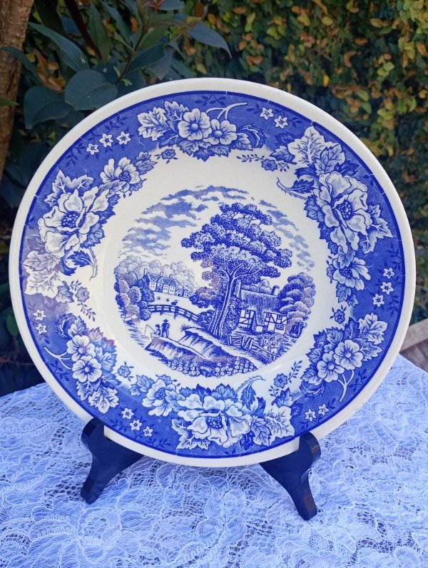 Producto - Plato hondo de loza nacional Festival Kent - 0