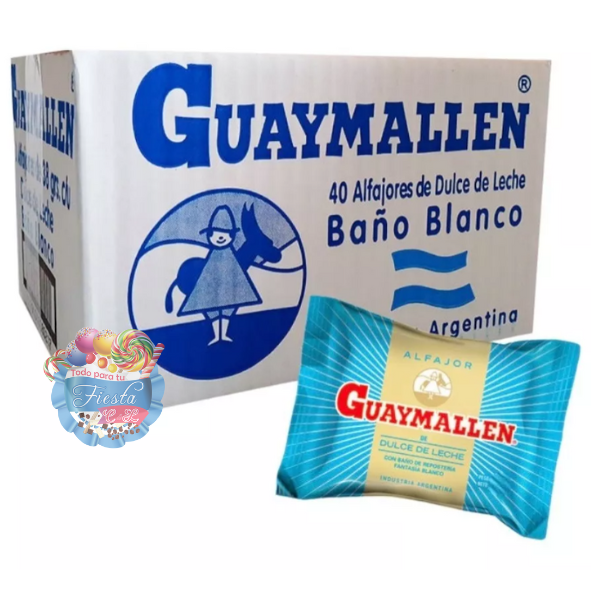 Producto - CAJA ALFAJOR GUAYMALLEN 38g X40